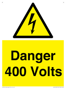 Danger 400 Volts